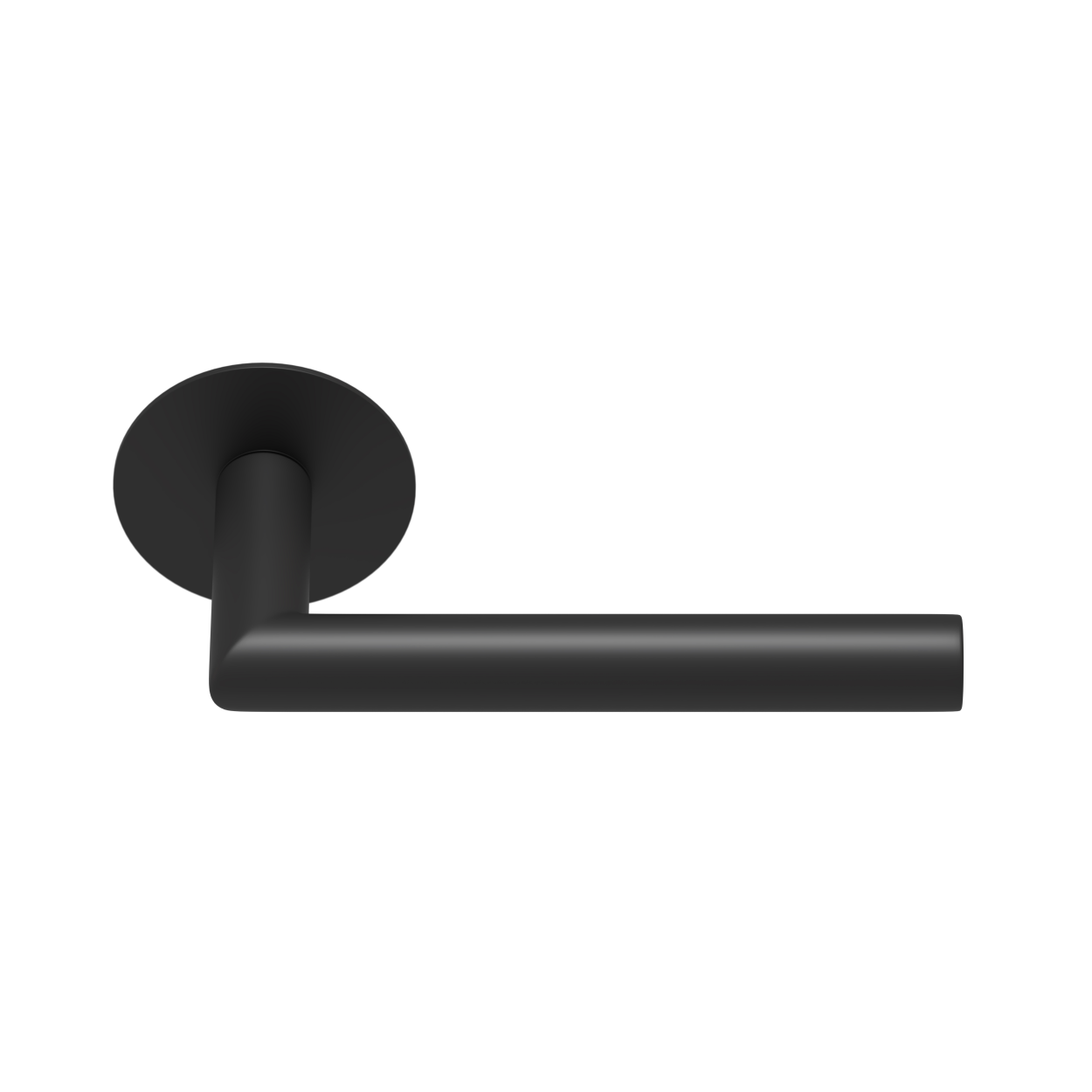 Sluitwerkpakketten met Deurkruk Orbit 19 Flat Zwart